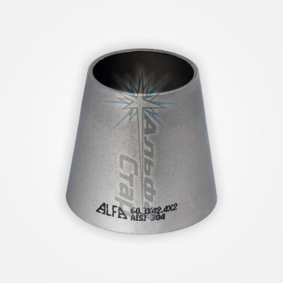 Переход приварной концентрический (AISI 304, Øнар:104/70/2)