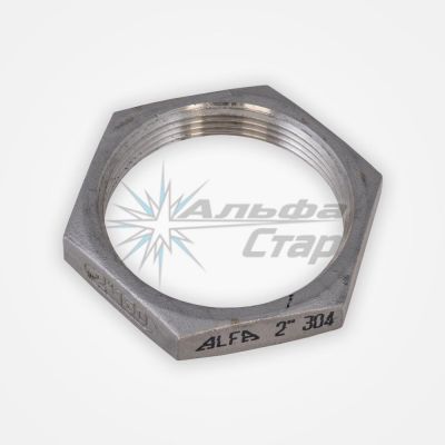 Контргайка 6-гранная (AISI 316, L:7)