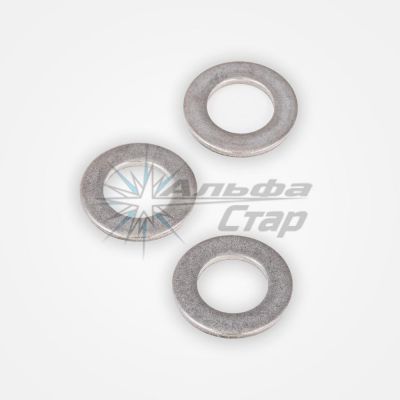 Шайба DIN 125 нерж. А2, А4 (, размер:М14, D нар, мм:28)